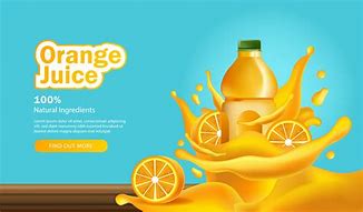 Image result for Advertisement of Orange Juice Image