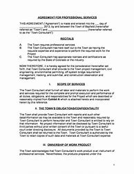 Image result for Professional Service Agreement Template