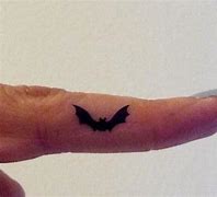 Image result for Bat Finger Tattoo