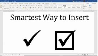 Image result for Check Box with Tick Mark in Word