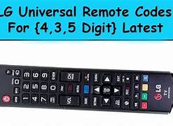Image result for 4 Digit Universal Remote Codes for LG TV