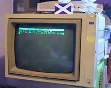 Image result for Old School Green Screen Computer