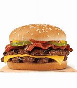 Image result for Burger King Bacon Cheeseburger