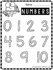 Image result for Number Identification Colouring Sheets