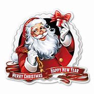 Image result for New Year Santa