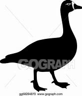 Image result for Goose Clip Art Black and White