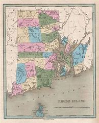 Image result for Antique Rhode Island Maps