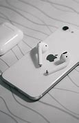 Image result for Apple iPhone with Air Pods Wallpaper