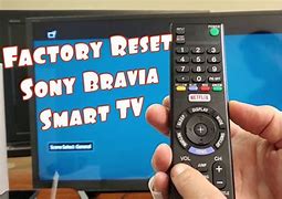Image result for Reset Sony Bravja TV