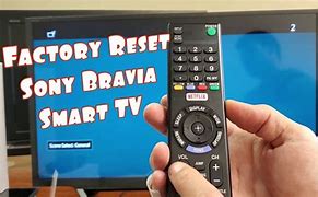 Image result for Sony TV Resetting