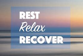 Image result for Rest Recover Heal