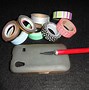 Image result for DIY Phone Case with Washi Tape