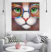 Image result for Abstract Cats with Glasses