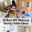 Image result for Makeup Vanity for Small Spaces