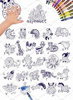 Image result for Animal Alphabet Drawing