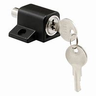 Image result for Keyed Push Botton Door Lock