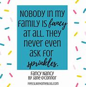 Image result for Fancy Nancy Quotes