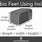 Image result for Cubic Foot Measuring Box