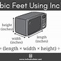 Image result for Volume Cubic Feet