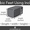 Image result for Items That Are 5 Cubic Feet