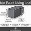 Image result for Calculate Cubic Feet in Circle