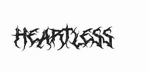 Image result for Heartless Font