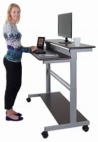 Image result for Desktop Computer Stand Standing Desk