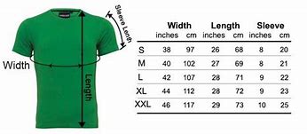 Image result for Shirt Size Conversion Chart