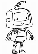 Image result for Cartoon Robot Outline