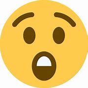 Image result for Astonished Emoji Meme Face PNG