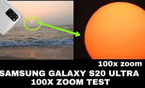 Image result for Samsung S20 Ultra Zoom