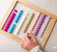 Image result for diy abacus with bead