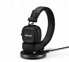 Image result for Marshall Major IV Wireless Bluetooth Headphones Brown
