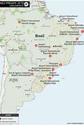 Image result for Brazil Airports Map
