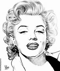 Image result for Marilyn Monroe Tattoo Sketches