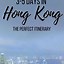 Image result for Hong Kong Itinerary