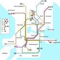 Image result for Helsinki Transit Tram 2 Route Map