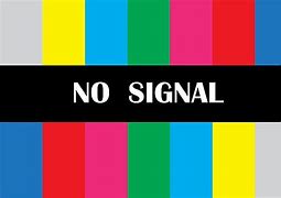 Image result for Television No Signal Symbole