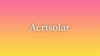 Image result for acrisolad