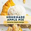 Image result for Apple Pie Dessert and Ice Cream