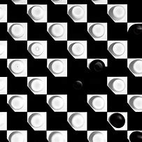 Image result for Black and White Checkers