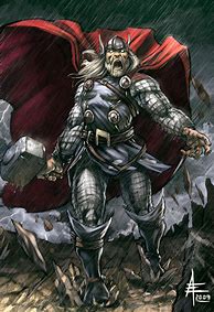 Image result for Fat Thor Drawing