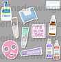 Image result for Stickers Preppy Skin Care