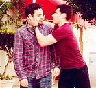Image result for New Girl Nick and Schmidt Kiss