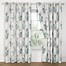 Image result for White Patterned Curtains