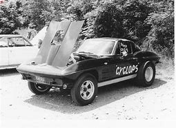 Image result for Old Corvette Drag Cars Gasser