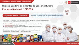 Image result for Registro Sanitario De Un Producto