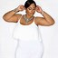 Image result for Plus Size White Dress