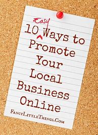 Image result for Promote Local Business