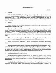 Image result for Promissory Note Template MS Word
